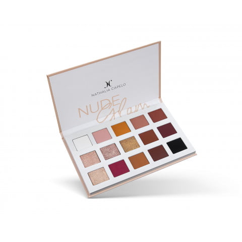 Paleta De Sombras Nude Glam Nath Capelo Desiderata Beauty Store