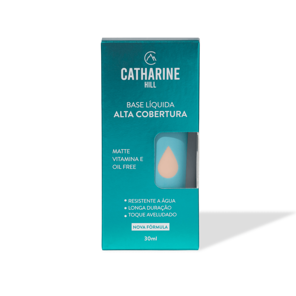 BASE LÍQUIDA ALTA COBERTURA CATHARINE HILL 30ML