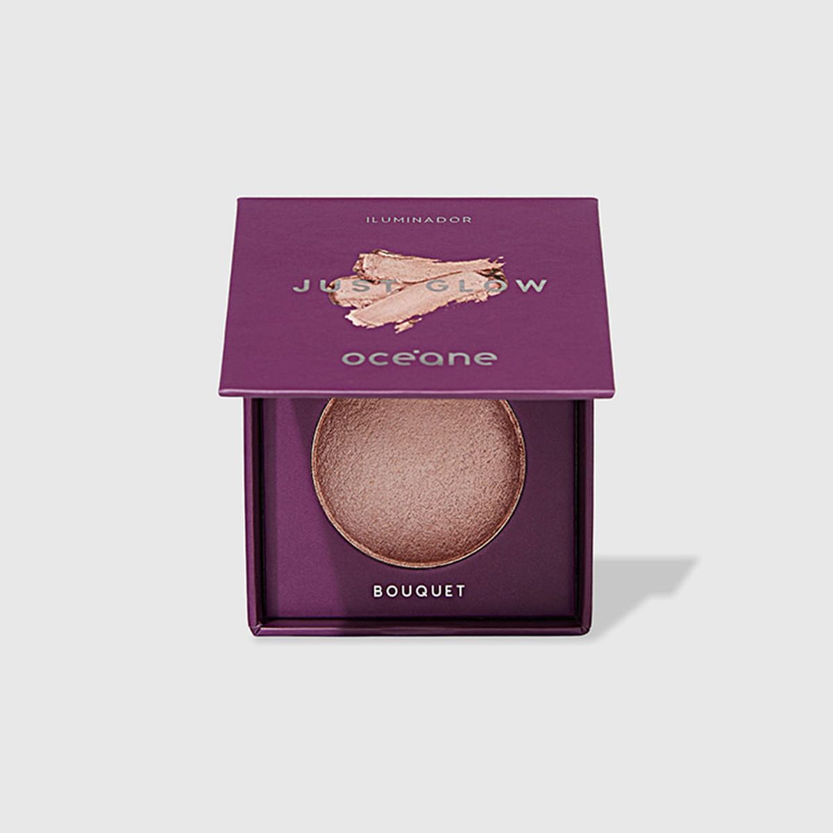 ILUMINADOR COMPACTO JUST GLOW BOUQUET - OCEANE
