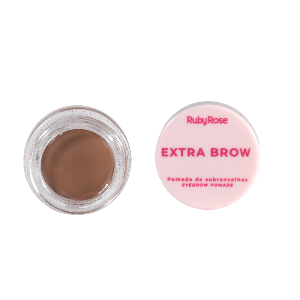 POMADA DE SOBRANCELHAS EXTRA BROWN SEPIA - RUBY ROSE