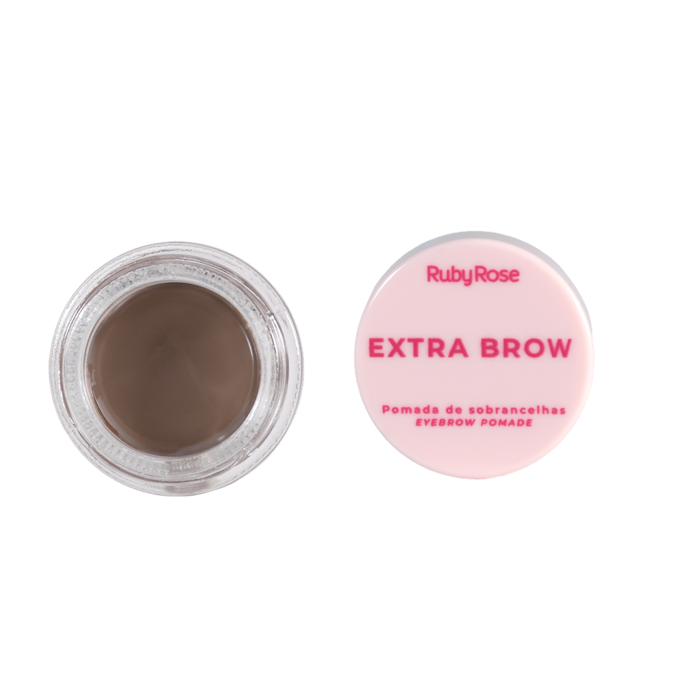 POMADA DE SOBRANCELHAS EXTRA BROWN UMBER - RUBY ROSE