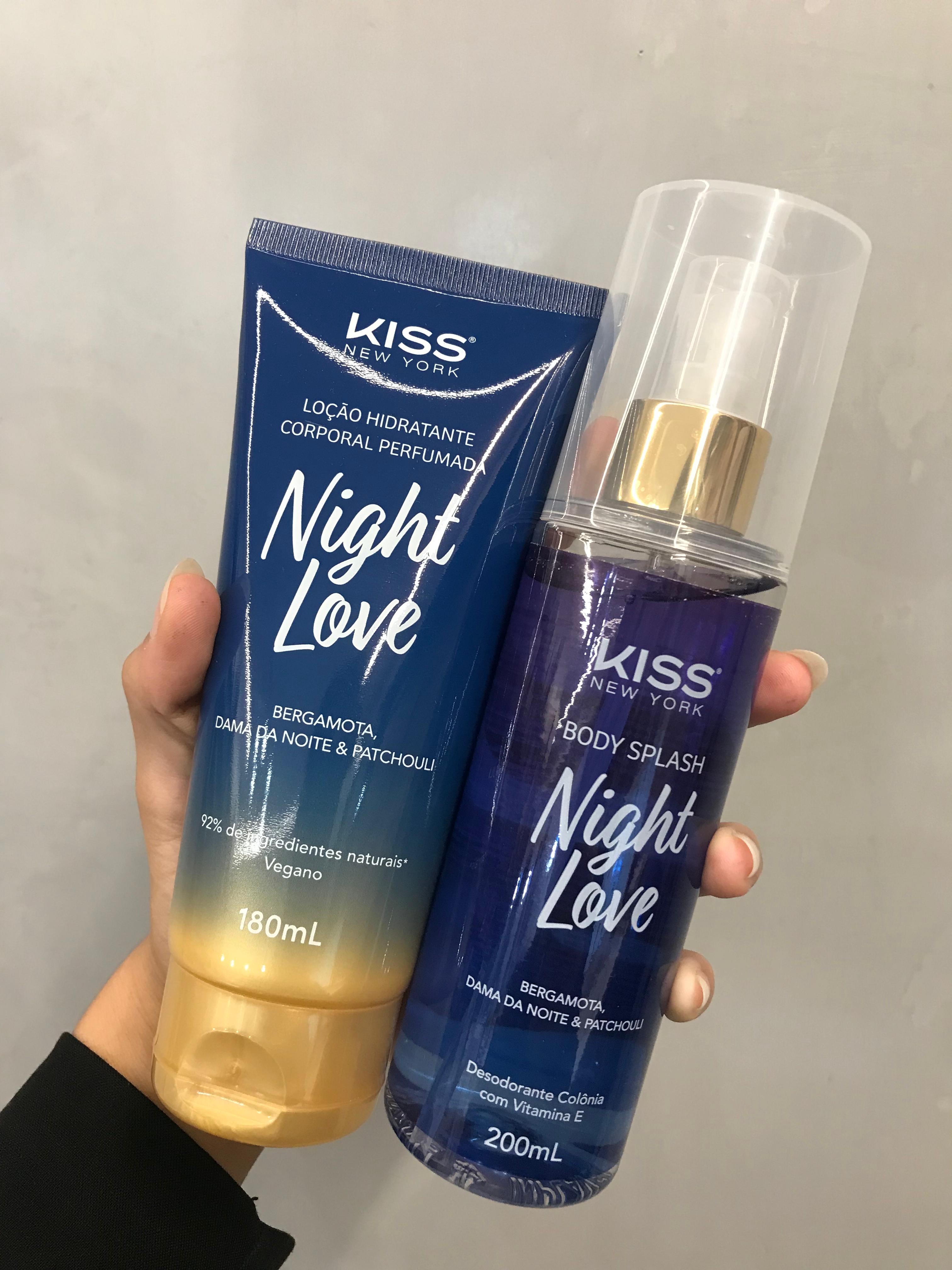 DUO BODY SPLASH + LOÇÃO COPORAL NIGHT LOVE