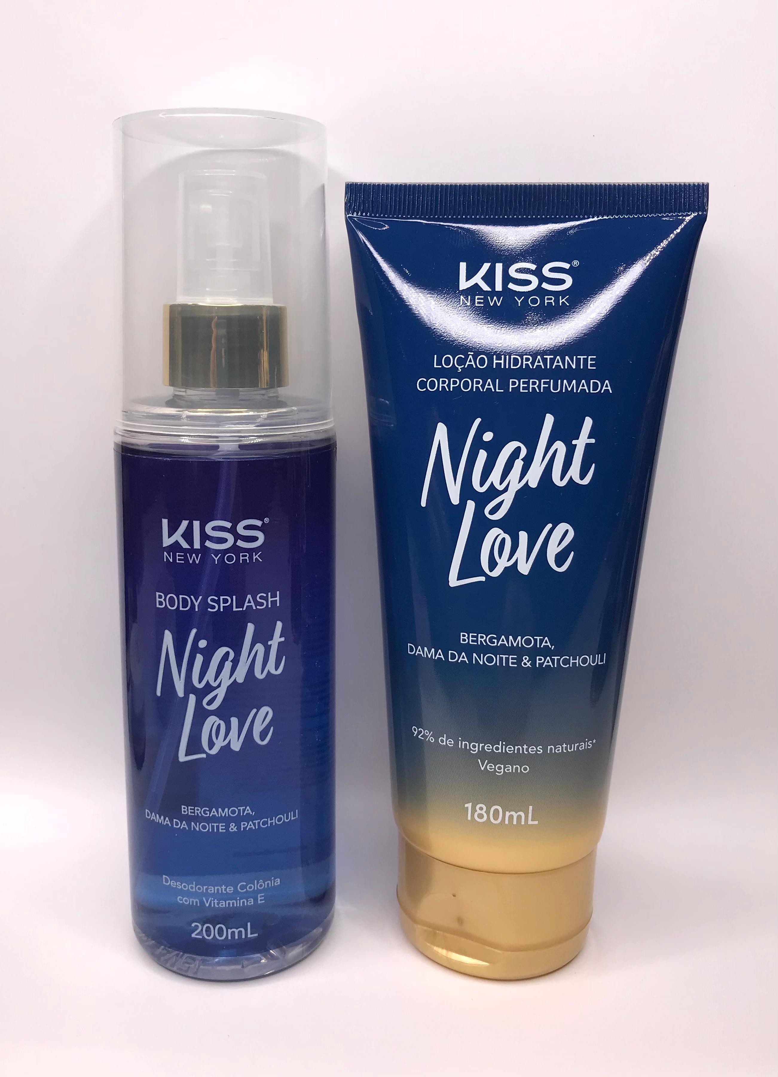 KIT PRESENTEÁVEL BODY SPLASH + LOÇÃO COPORAL NIGHT LOVE