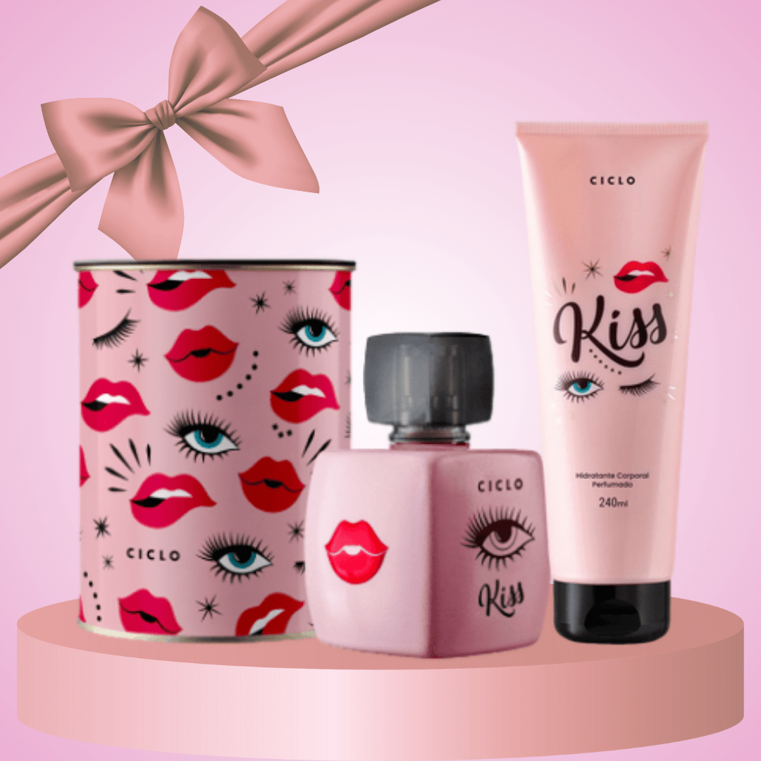 KIT PRESENTEÁVEL KISS - CICLO COSMÉTICOS