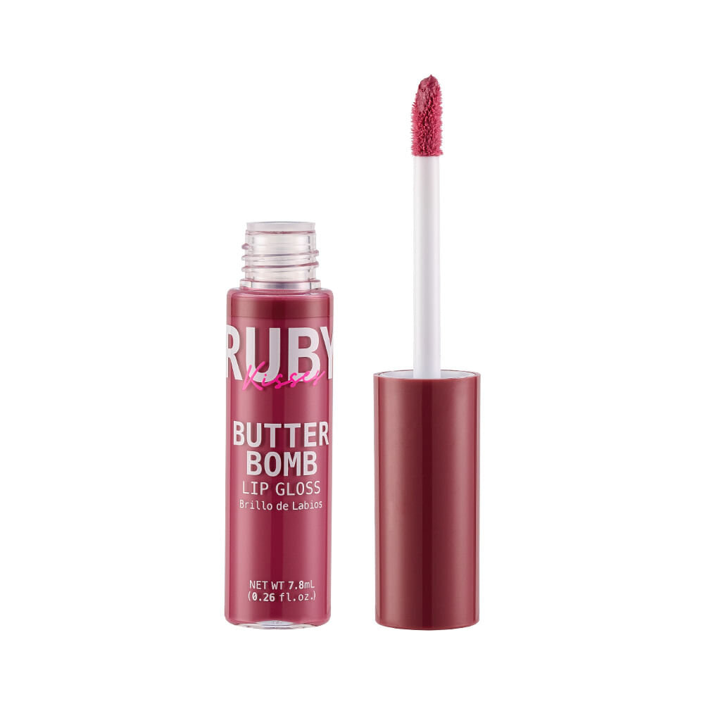 GLOS BUTTER BOMB BLUSHING - RUBY KISSES