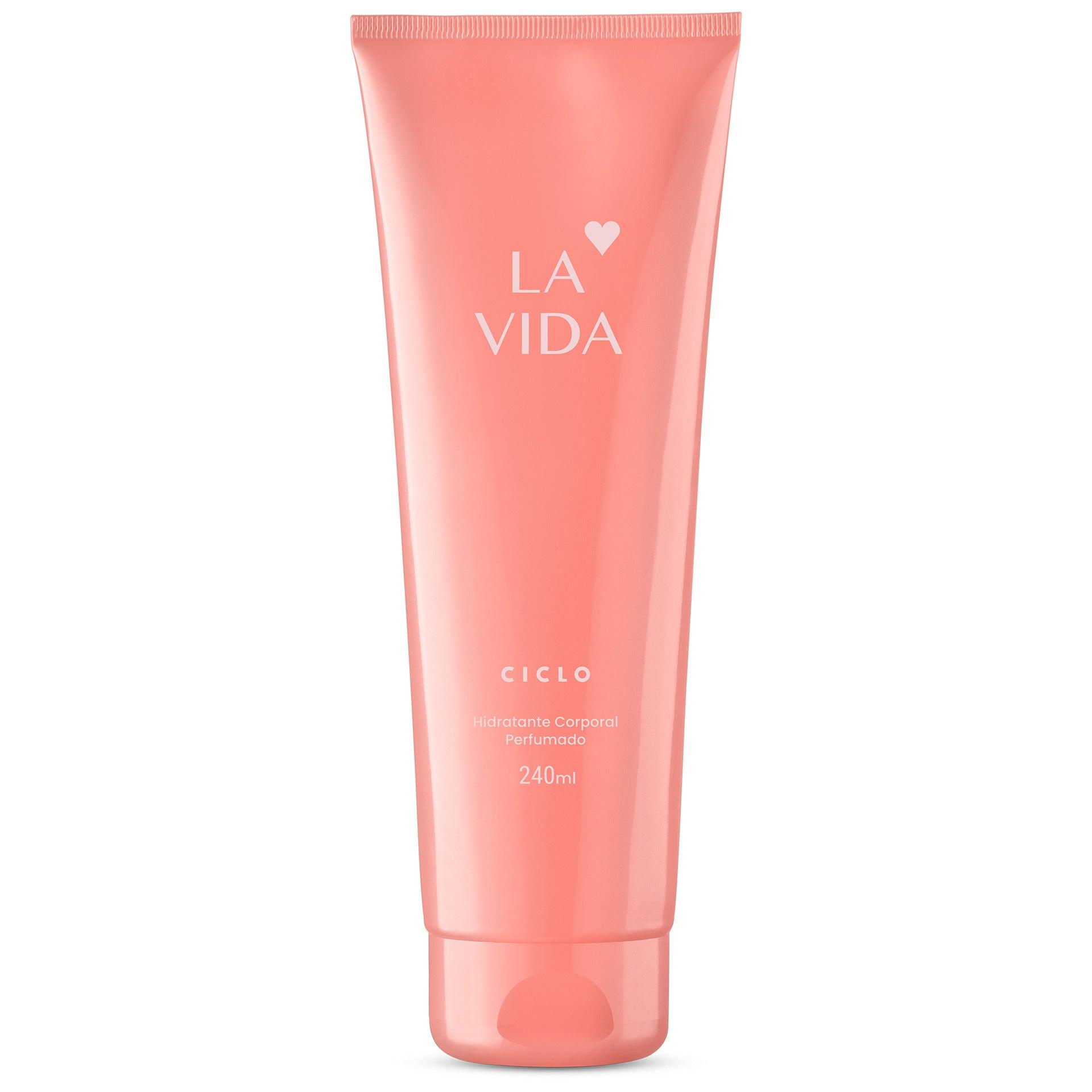 LOÇÃO CORPORAL HIDRATANTE LA VIDA 240ML - CICLO COSMÉTICOS