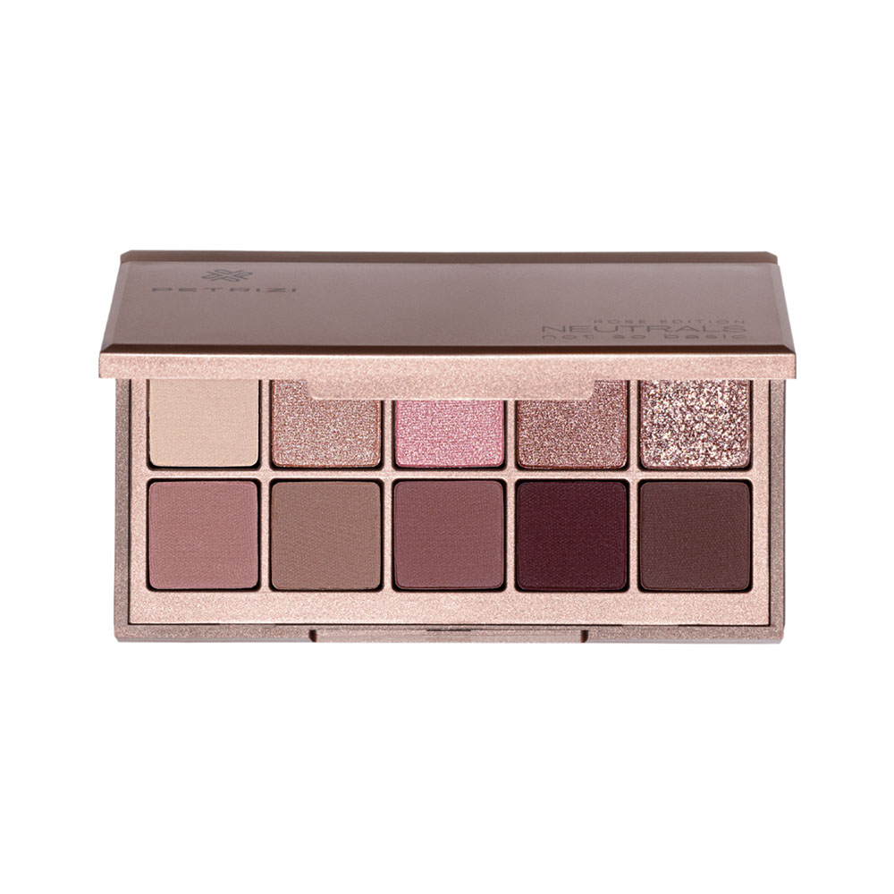 PALETA DE SOMBRAS NEUTRALS NOT SO BASIC ROSE EDITION - PETRIZI