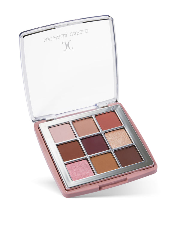 PALETA DE SOMBRAS NUDE GLAM - NATHALIA CAPELO