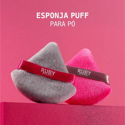 ESPONJA PUFF TRIANGULAR PARA PÓ RUBY KISSES