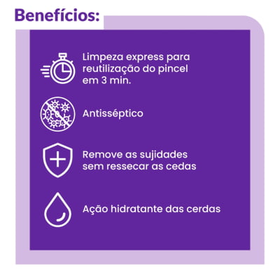 LIMPADOR DE PINCEIS BRUSH CLEANSER - KLASS VOUGH