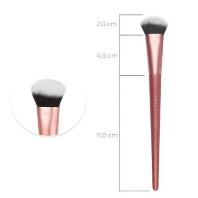 PINCEL DUO FIBER PEQUENO MF23 - MISS FRANDY