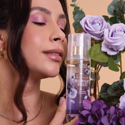 BODY SPLASH MIDNIGHT VIOLET - KISS NEW YORK