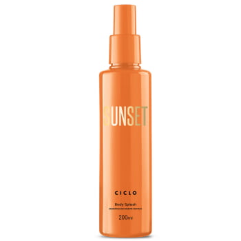 BODY SPLASH SUNSET 200ML - CICLO COSMÉTICOS