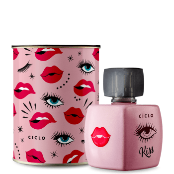 DEO COLÔNIA KISS 100ML - CICLO COSMETICOS