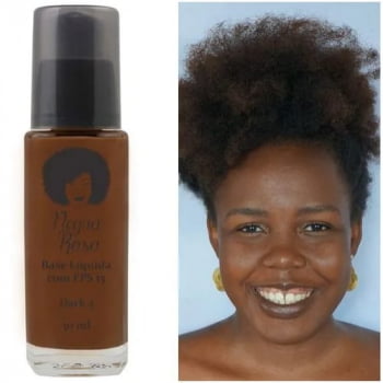 BASE LÍQUIDA NEGRA ROSA FPS15 30ML 