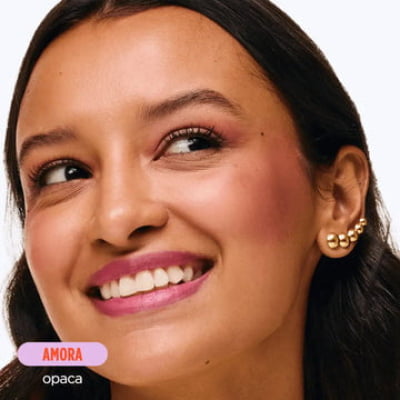 BASTÃO 3 EM 1 (BLUSH / SOMBRA / BATOM ) AMORA FPS 95 - OLLIE