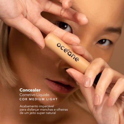 CORRETIVO LIQUIDO MEDIUM LIGHT - OCEANE