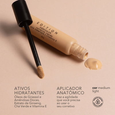 CORRETIVO LIQUIDO MEDIUM LIGHT - OCEANE