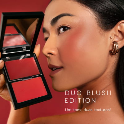 DUO BLUSH (CREMOSO + PÓ) CHERRY PAINT - OCEANE