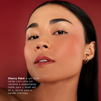 DUO BLUSH (CREMOSO + PÓ) CHERRY PAINT - OCEANE