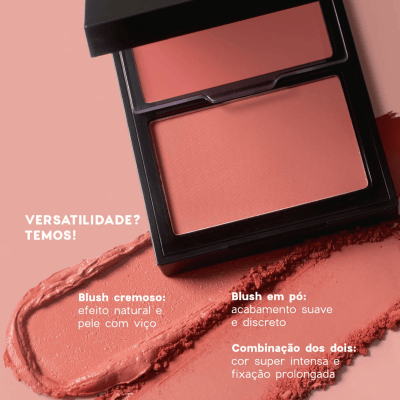 DUO BLUSH (CREMOSO + PÓ) CORAL PAINT - OCEANE