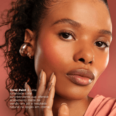 DUO BLUSH (CREMOSO + PÓ) CORAL PAINT - OCEANE