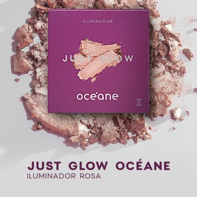 ILUMINADOR COMPACTO JUST GLOW BOUQUET - OCEANE
