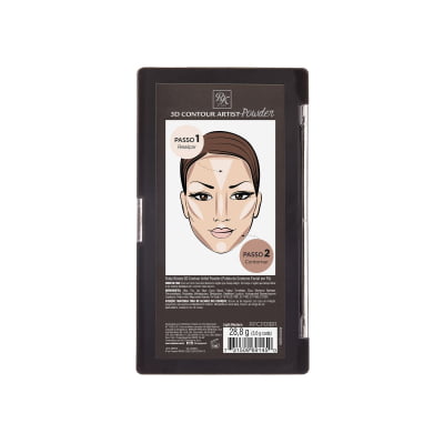 PALETA PARA CONTORNO EM PÓ LIGHT MEDIUM - RUBY KISSES