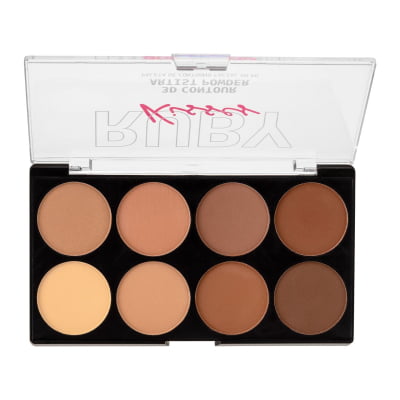 PALETA PARA CONTORNO EM PÓ LIGHT MEDIUM - RUBY KISSES