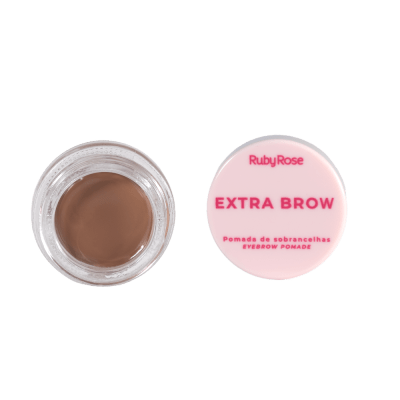 POMADA DE SOBRANCELHAS EXTRA BROWN SEPIA - RUBY ROSE