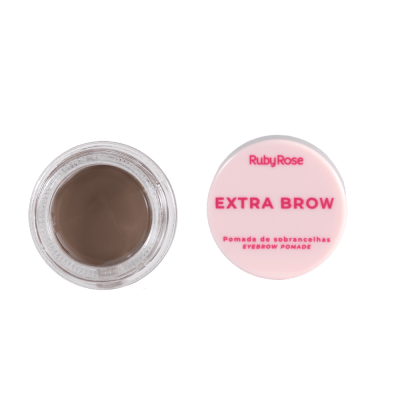 POMADA DE SOBRANCELHAS EXTRA BROWN UMBER - RUBY ROSE