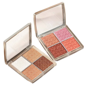 KIT PALETA VOGLIA ALYCE GONTIJO BLUSH + ILUMINADOR