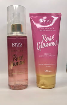 KIT PRESENTEÁVEL BODY SPLASH + LOÇÃO CORPORAL ROSÉ GLAMOUR