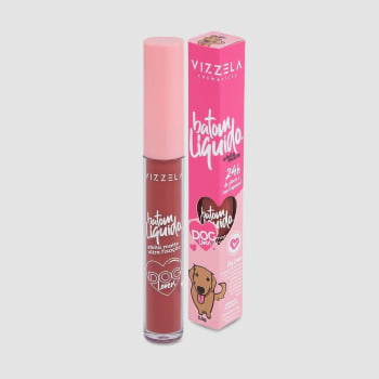 BATOM LÍQUIDO MATTE DOG LOVERS VIZZELA 3,5G