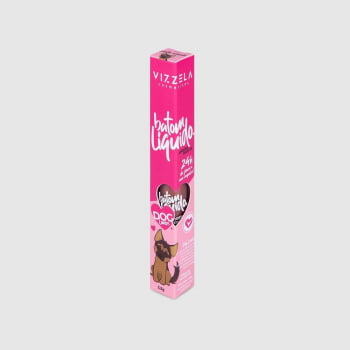 BATOM LÍQUIDO MATTE DOG LOVERS VIZZELA 3,5G
