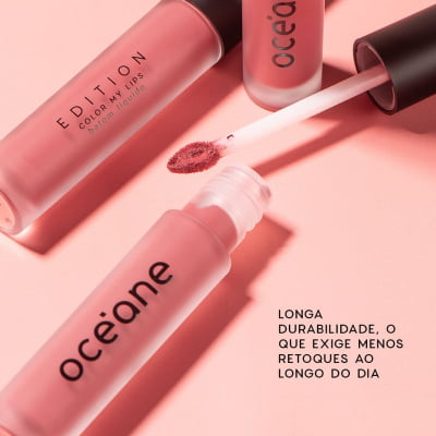 BATOM LIQUIDO MATTE COLOR MY LIPS EDITION HYPE - OCEANE