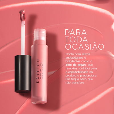 BATOM LIQUIDO MATTE COLOR MY LIPS EDITION HYPE - OCEANE