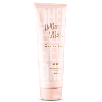 LOÇÃO CORPORAL HIDRATANTE HELLO HELLO NAH CARDOSO 240ML - CICLO COSMETICOS