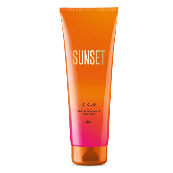 LOÇÃO CORPORAL HIDRATANTE SUNSET 240ML - CICLO COSMÉTICOS