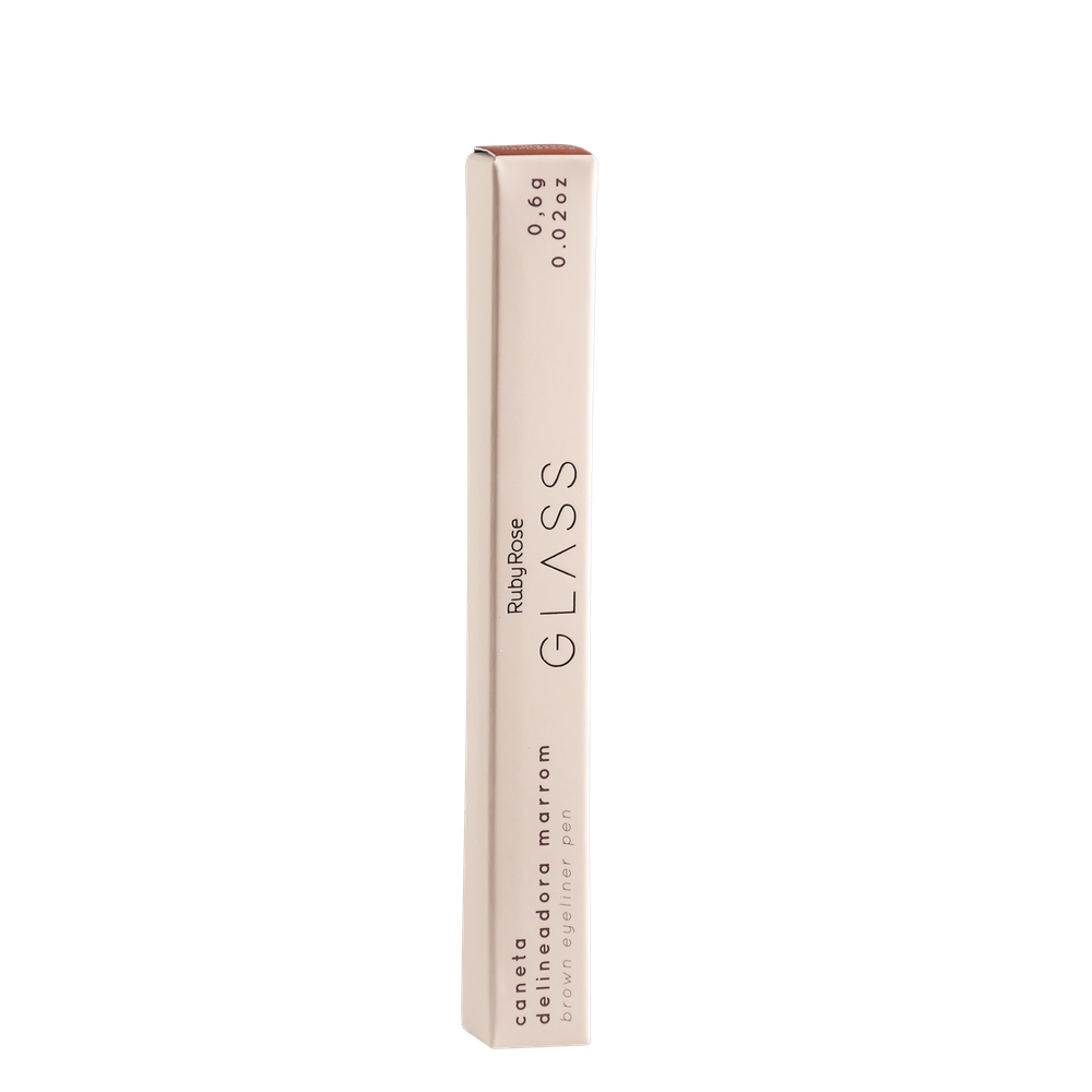 CANETA DELINEADORA GLASS LIGHT BROWN - RUBY ROSE