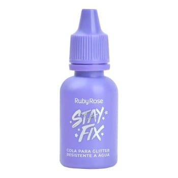 COLA PARA GLITTER RESISTENTE A ÁGUA STAY FIX - RUBY ROSE