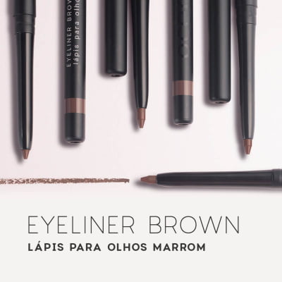 LÁPIS PARA OLHOS RETRÁTIL EYELINER EDITION MARROM - OCEANE