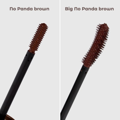 MÁSCARA PARA CÍLIOS BIG NO PANDA BROWN - VIZZELA