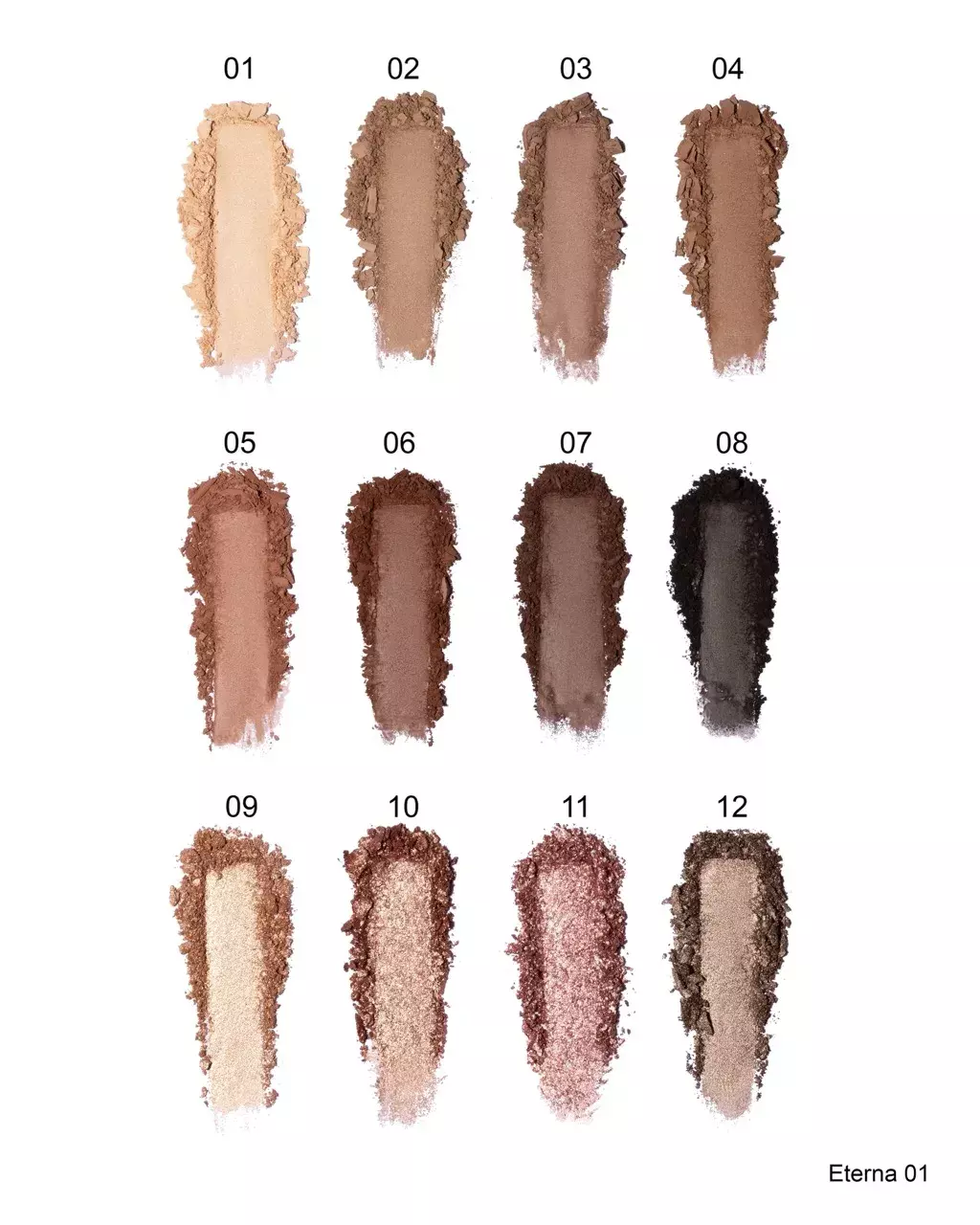 PALETA DE SOMBRAS AG BEAUTY ETERNA 01