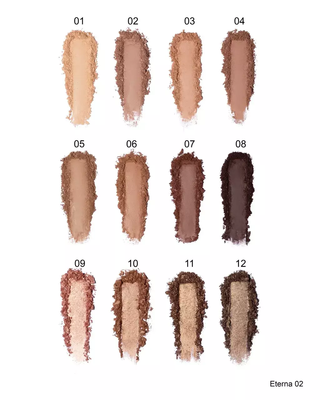 PALETA DE SOMBRAS AG BEAUTY ETERNA 02