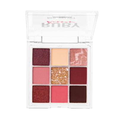 PALETA DE SOMBRAS RUBY KISSES - RED VELVET