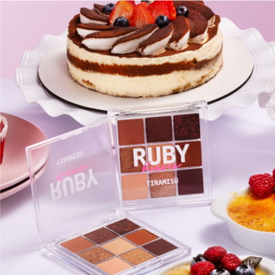 PALETA DE SOMBRAS RUBY KISSES - TIRAMISU