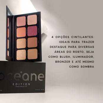 PALETA MULTIFUNCIONAL PARA FACE - OCEANE EDITION