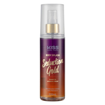 BODY SPLASH SEDUCTION GOLD - KISS NEW YORK