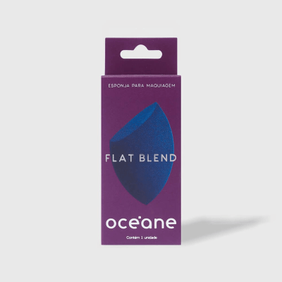 ESPONJA DE MAQUIAGEM FLAT BLEND - OCEANE